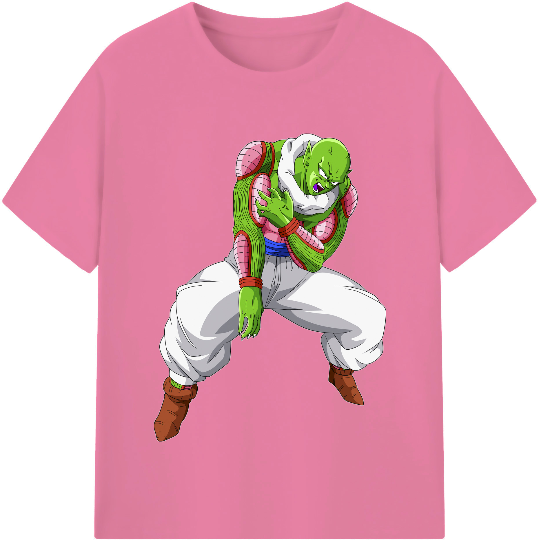 （画像用） ドラゴンボール ピッコロ DRAGON BALL Piccolo 綿100％半袖Tシャツ（フロントプリント）